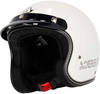 Acerbis Skodela,  open face helmet,  color: White,  size: M