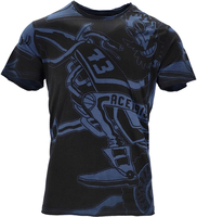 Acerbis SP Club Skill,  t-shirt,  color: Blue/Black,  size: L