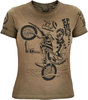 Acerbis SP Club Wheelie,  t-shirt kids,  color: Brown/Black,  size: M