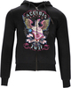 Acerbis SP Club,  zip hoodie,  color: Black/Pink/Light Blue,  size: XL