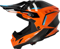 Acerbis Steel Carbon S23,  cross helmet,  color: Orange/Black,  size: L