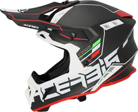 Acerbis Steel Carbon S23,  motocross helmet,  color: Matt Black/Red/White,  size: XL