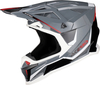 Acerbis T711,  motocross helmet,  color: Grey/Black/Red,  size: XS