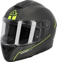 Acerbis Tarmak,  full face helmet,  color: Black/Grey/Neon-Yellow,  size: L