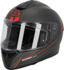 Acerbis Tarmak,  full face helmet,  color: Black/Grey/Red,  size: 3XL