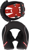 Acerbis Tarmak/Krapon,  lining/cheek pads,  color: Black/Red,  size: XL