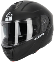 Acerbis TDC,  flip up helmet,  color: Black/White,  size: S