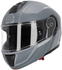 Acerbis TDC,  flip-up helmet,  color: Light Grey/Grey/White,  size: L