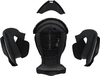 Acerbis TDC,  lining/cheek pads,  color: Black,  size: XS