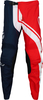Acerbis Track Connection,  textile pants,  color: Red/Dark Blue/White,  size: 38