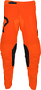 Acerbis Track Inc.,  textile pants,  color: Orange/Black,  size: 28