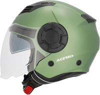 Acerbis Vento,  open face helmet,  color: Matt-Green,  size: S