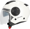 Acerbis Vento,  open face helmet,  color: White,  size: XS