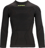 Acerbis X-Body Winter 2.0,  functional shirt,  color: Black/Neon-Yellow,  size: S/M