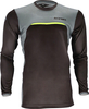 Acerbis X-Duro,  jersey,  color: Black/Grey/Neon-Yellow,  size: S