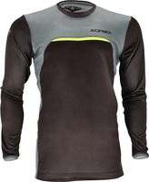 Acerbis X-Duro,  jersey,  color: Black/Grey/Neon-Yellow,  size: S