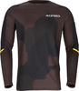 Acerbis X-Duro Winter 3.0,  jersey,  color: Black/Dark Grey/Neon-Yellow,  size: 3XL