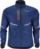 Acerbis X-Duro WP,  textile jacket waterproof,  color: Dark Blue/Orange,  size: XXL