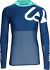 Acerbis X-Flex 2.0 Anaheim,  jersey,  color: Dark Blue/White/Turquoise,  size: M