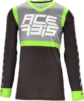 Acerbis X-Flex Five,  jersey,  color: Black/Green,  size: S