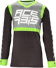 Acerbis X-Flex Five,  jersey,  color: Black/Green,  size: XL
