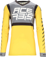 Acerbis X-Flex Five,  jersey,  color: Yellow/Grey,  size: XXL