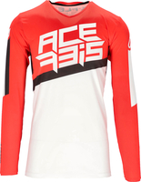 Acerbis X-Flex Four S23,  jersey,  color: White/Red,  size: S