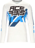 Acerbis X-Flex Three,  jersey,  color: White/Blue,  size: M