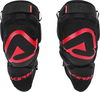 Acerbis X-Knee,  knee protectors,  color: Black/Red,  size: One Size
