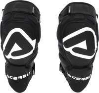 Acerbis X-Knee,  knee protectors,  color: Black/White,  size: One Size