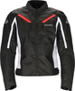 Acerbis X-Mat,  textile jacket,  color: Black/White/Red,  size: XXL
