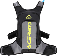 Acerbis X-Storm Logo,  hydration backpack,  color: Grey/Black/Neon-Yellow,  size: 14.5 L