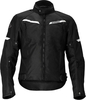 Acerbis X-Street,  textile jacket waterproof women,  color: Black,  size: XL