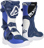 Acerbis X-Team,  boots kids,  color: Dark Blue/White,  size: 33 EU