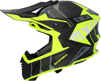 Acerbis X-Track,  motocross helmet,  color: Matt Black/Neon-Yellow/Grey,  size: XXL