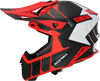 Acerbis X-Track,  motocross helmet,  color: Matt Black/Red/White,  size: XL