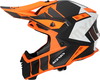 Acerbis X-Track,  motocross helmet,  color: Matt Neon-Orange/Black/White,  size: XS