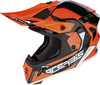 Acerbis X-Track,  motocross helmet,  color: Orange/Black/White,  size: XL