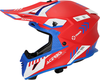 Acerbis X-Track S23 Mips,  cross helmet,  color: Matt Red/Blue/White,  size: XS