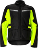 Acerbis X-Trail,  textile jacket waterproof,  color: Black/Neon-Yellow,  size: L