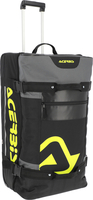 Acerbis X-Trip Logo,  gear bag,  color: Black/Grey/Neon-Yellow,  size: 105 L