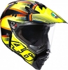 AGV AX-8 Dual Evo Soleluna 2015 VR46 Replica,  enduro helmet