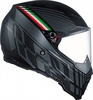 AGV AX-8 Naked Carbon Black Forest,  cross helmet