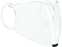 AGV City 18,  shield,  color: Clear,  size: XS-S