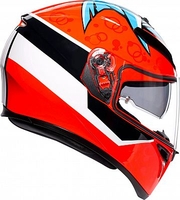 AGV K-3 SV Attack,  integral helmet