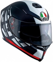 AGV K-5 S Darkstorm,  integral helmet