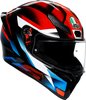 AGV K1 S Fastlap,  full face helmet,  color: Black/Red/Blue/White,  size: XL