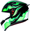 AGV K1 S Kripton,  integral helmet,  color: Black/Green,  size: S