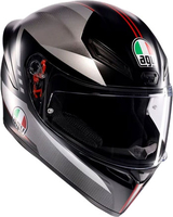 AGV K1 S Lap,  full face helmet,  color: Matt Black/Grey/Red,  size: XXL