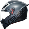 AGV K1 S Limit 46,  full face helmet,  color: Matt Grey/White/Black,  size: M